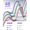 imageLISEN USB C Cable 5Pack 3333666610FT USBC to USBC Cable for iPhone 16e 15 Pro Max Charger Cord 60W 31A C to C Cable Fast Charging for Samsung S25S2423 Switch 2 iPad MacBookMulticolored