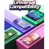 imageLISEN USB C Cable 5Pack 3333666610FT USBC to USBC Cable for iPhone 16e 15 Pro Max Charger Cord 60W 31A C to C Cable Fast Charging for Samsung S25S2423 Switch 2 iPad MacBookMulticolored