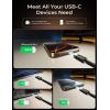 imageLISEN USB C Cable 5Pack 3333666610FT USBC to USBC Cable for iPhone 16e 15 Pro Max Charger Cord 60W 31A C to C Cable Fast Charging for Samsung S25S2423 Switch 2 iPad MacBookBlack