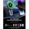imageLISEN for 15W MagSafe Car Mount Charger Safer ampamp Faster Vent Magnetic Wireless Car Charger Car Vent Phone Mount Charger Fits iPhone 16 Pro Max Plus 15 14 13 12 Samsung with MagSafe Case BlackBlack