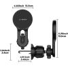 imageLISEN for 15W MagSafe Car Mount Charger Safer ampamp Faster Vent Magnetic Wireless Car Charger Car Vent Phone Mount Charger Fits iPhone 16 Pro Max Plus 15 14 13 12 Samsung with MagSafe Case BlackBlack