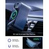 imageLISEN for 15W MagSafe Car Mount ChargerMagnetic Wireless Car Charger for iPhone 16 Pro Max AccessoriesMagnetic Phone Holder for iPhone 16e 15 14 13 12Samsung with MagSafeGifts for Men WomenSliver