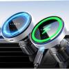 imageLISEN Upgrade for iPhone 15W Magsafe Car Mount Charger 100 Ultra Stable Fast Magnetic Car Phone Charger Vent Phone Mount for Car Wireless Charger Fits iPhone 16e 16 Pro Max 15 14 13 12SamsungSilver