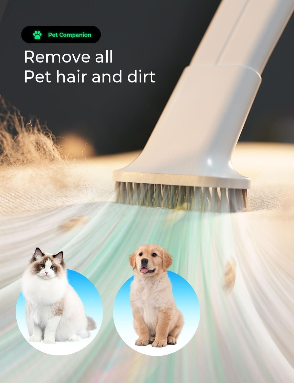 imageLISEN Handheld Vacuum Cleaner 26KPa High Power Cordless Rechargeable for Home and Car Portable Pet Hair Mini Vacuum