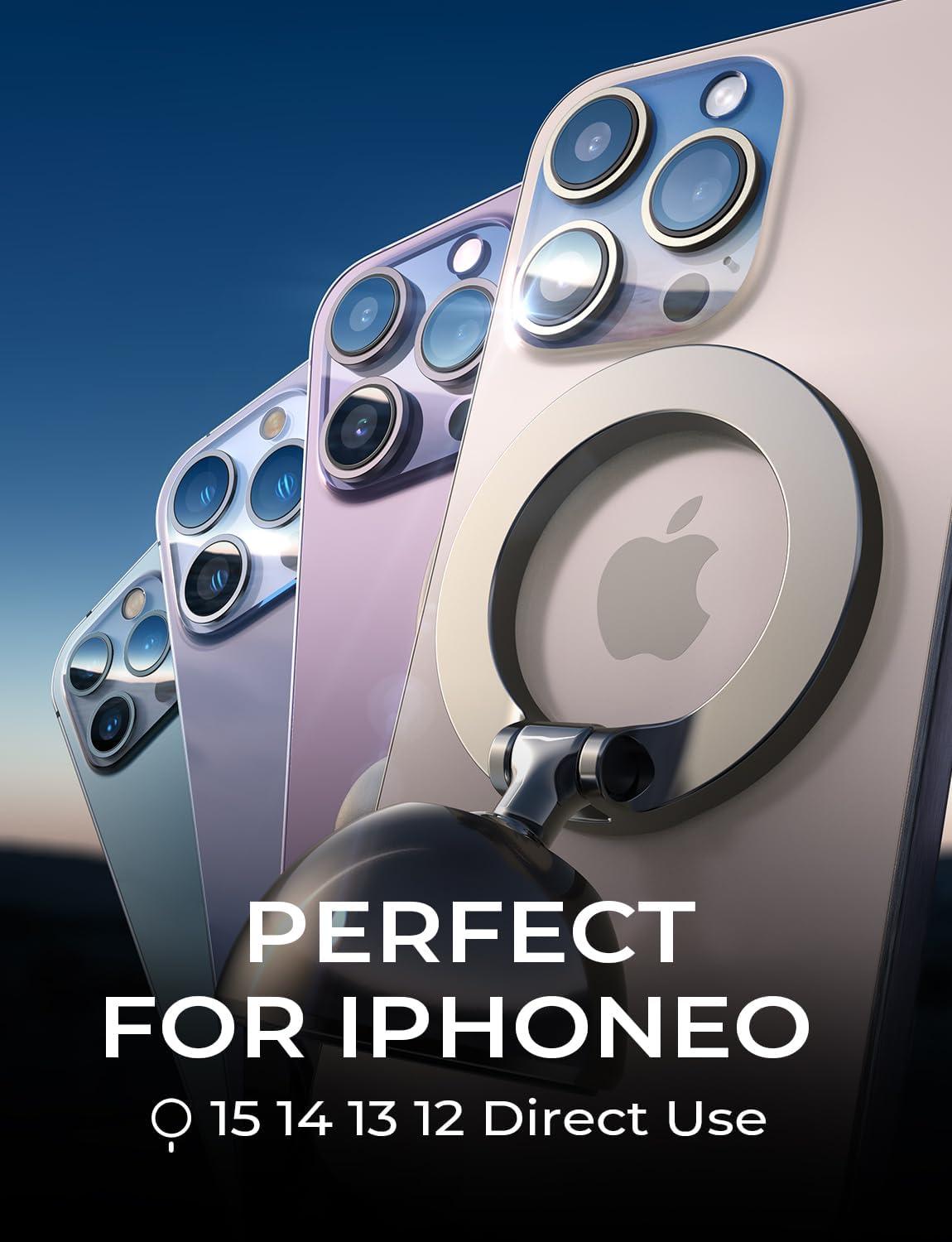 imageLISEN for MagSafe Car Mount Strongest Magnet Power Phone Mount for Car Ultra Stable Exclusive Patent AllMetal Magnetic Car Phone Holder Fit All Mobiles iPhone 16 15 14 13 Pro Max Plus
