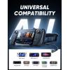 imageLISEN 10IN1 Docking Station for Steam Deck OLEDampampROG Ally XampampLegion Go Dual Cooling Fan 5 USB Ports and 4K60Hz 100W Charging Port Support ROG Ally 30W Mode Gigabit Ethernet Fit for Steam Deck OLED