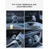 imageLISEN 2 Pack Magnetic Phone Holder for car Magnet car Mount for Cell Phone 10X Strong Magnets 360 Rotation Phone Holder for car Dashboard Mount fit for iPhone Samsung Google All Smartphones