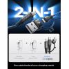 imageLISEN 2 Pack iPhone Charger Fast Charging Cord 2in16ft 30W USB C to Lightning Cable 24A USB to Lightning Cable for iPhone 14 Pro Max Plus 13 Pro1211XRS876 Air Pods ProWhite