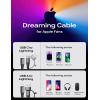 imageLISEN 2 Pack iPhone Charger Fast Charging Cord 2in16ft 30W USB C to Lightning Cable 24A USB to Lightning Cable for iPhone 14 Pro Max Plus 13 Pro1211XRS876 Air Pods ProWhite
