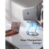 imageLISEN Adjustable Laptop Stand 360 Rotating Ergonomic Foldable ampamp Portable Computer Stand for Collaborative Work  Fits MacBookAll Laptops up to 16 inches