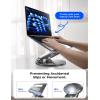 imageLISEN Adjustable Laptop Stand 360 Rotating Ergonomic Foldable ampamp Portable Computer Stand for Collaborative Work  Fits MacBookAll Laptops up to 16 inches
