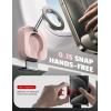 imageLISEN Airplane Travel Essentials for Women Phone Holder Baby Long Flight Essentials Must Haves Handsfree for MagSafe Mini Luggage Travel Accessories Beach Vacation Cruise Essentials 2025 Desk Mount30 Magnetspink