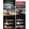 imageLISEN Gold Magnetic Phone Car Mount 20 Strong Magnets Fits iPhone 14 Zinc Alloy Body Nano 3M Adhesive Upgrade MultiAdjustment 1 Year Warranty