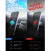 imageLISEN Magnetic Phone Holder Car Enjoy Never Fall Fit Magnetic Car Phone Mount Dashboard Curved Surfaces Easily Install 6X Super Adhesive Magnets Fit for All Phone with 3 Metal Plates