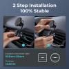 imageLISEN Magnetic Phone Holder for Car Mount Adjustable Phone Magnet for Car Enjoy Never Blocking Universal Air Vent Magnetic Car Cell Phone Holder Mount Fit for All 413 Tablets ampamp Smartphones