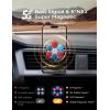 imageLISEN Magnetic Phone Mount 6 Strong Magnets Replaceable Base Car Vent Mount iPhone Holder Gift for Men ampamp Women