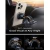 imageLISEN Magnetic Phone Mount 6 Strong Magnets Replaceable Base Car Vent Mount iPhone Holder Gift for Men ampamp Women