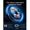 imageLISEN Magnetic Phone Mount for Car ampamp Tablets 6 Strong Magnets Replaceable Base  Compatible with All Smartphones  BlackSilver