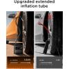 imageLISEN Tire Inflator Mini Bike Pump Cordless Air Pump Portable Air Compressor for Car Bike 150PSI with 6000mAh Battery Portable Air Pump for Bike