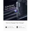 imageLISEN USB C Charger Cable for iPhone 16 2 Pack 32A USB A to USB C Charger Cable Fast Charging Cord with LED Light Compatible with iPhone 1616 Pro16 Pro Max15 PlusSamsung Galaxy S23 33FT33FT33 Feet