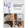 imageLISEN USB C to USB C Cable 66ft 2 Pack 60W3A USB C Charger Cable Fast Charge Right Angle Compatible with Samsung S23 S22 S21 Note 20 Ultra iPad Pro 129 Air Mini MacBook Air PixelPurplePurple