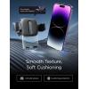imageLISEN Vent Phone Mount for Car Smooth Silicone Protection Universal Car Vent Phone Holder Mount for Car with Extension Clip for iPhone 16 15 14 13 12 11 X XR XS Pro Max Mini 8 7 6 Plus