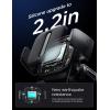 imageLISEN Vent Phone Mount for Car Smooth Silicone Protection Universal Car Vent Phone Holder Mount for Car with Extension Clip for iPhone 16 15 14 13 12 11 X XR XS Pro Max Mini 8 7 6 Plus