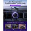 imageLISEN for MagSafe Car Mount Magnetic Car Phone Vent Mount Magnetic Car Phone Holder Hands Free Cell Phone Car Holder for Vent Fits for iPhone 16 15 14 13 12 Pro Max Plus Mini MagSafe Case RedBlack