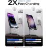imageUSB C Wall Charger Block 30W GaN PD Fast Charger USBC Charger Adapter with USB C to Lighting for iPhone 141312 Pro Max and USB C to USB C Cable for iPad Pro