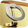 imageLISEN Gold Magnetic Phone Car Mount 20 Strong Magnets Fits iPhone 14 Zinc Alloy Body Nano 3M Adhesive Upgrade MultiAdjustment 1 Year Warranty
