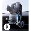 imageLISEN Vent Phone Mount for Car Smooth Silicone Protection Universal Car Vent Phone Holder Mount for Car with Extension Clip for iPhone 16 15 14 13 12 11 X XR XS Pro Max Mini 8 7 6 Plus