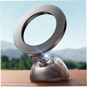 imageLISEN for MagSafe Car Mount Strongest Magnet Power Phone Mount for Car Ultra Stable Exclusive Patent AllMetal Magnetic Car Phone Holder Fit All Mobiles iPhone 16 15 14 13 Pro Max Plus