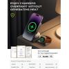 imageLISEN 3 in 1 Charging Station for Apple Magsafe Charger Travel Accessories Wireless Charger 3 in 1 for iPhone 16 15 Pro Max Magsafe Accessories Charger for Airpods iWatch iPhone 1216 BlackBlack