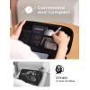 imageLISEN 5in1 Fast Charging Retractable Cable for iPhone iPad Samsung  60W Charger with USBCA Ports for Phones Tablets WhiteSilver