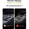 imageLISEN 90W iPhone 15 Car Charger 45WPDQC30 Fast Charging Cigarette Lighter USB Charger with 2IN1 Type CLightning Coiled Cable 5FT Certified USB C Car Charger for iPhone 15 Pro Max 14Samsung S23