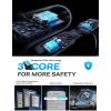 imageLISEN 90W iPhone 15 Car Charger 45WPDQC30 Fast Charging Cigarette Lighter USB Charger with 2IN1 Type CLightning Coiled Cable 5FT Certified USB C Car Charger for iPhone 15 Pro Max 14Samsung S23