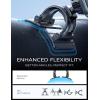 imageLISEN Magnetic Car Phone Mount for iPhone and Android with 6 Magnets and Adjustable Arch Design BlackBlack