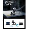 imageLISEN Magnetic Car Phone Mount for iPhone and Android with 6 Magnets and Adjustable Arch Design BlackBlack