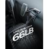 imageLISEN Magnetic Car Phone Mount for iPhone and Android with 6 Magnets and Adjustable Arch Design BlackBlack