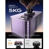 imageLISEN Magnetic Car Phone Mount for iPhone and Android with 6 Magnets and Adjustable Arch Design BlackBlack