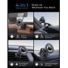 imageLISEN for MagSafe Car MountPhone Holders for Your Car Accessories Dashboard Vent iPhone Car Mount Magnetic Phone Holder Mount for TruckGPS M Ount for Garmin fit iPhone 16 Pro Max 15 14 13 12Sliver