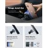 imageLISEN for MagSafe Car MountPhone Holders for Your Car Accessories Dashboard Vent iPhone Car Mount Magnetic Phone Holder Mount for TruckGPS M Ount for Garmin fit iPhone 16 Pro Max 15 14 13 12Black