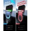 imageLISEN for iPhone 16 MagSafe Car Mount Quick Install Magnetic Car Phone Holder Vent Jeep Truck Accessories Gifts for Men Women Him Her Fit for iPhone 16 ProPro Max 15 14 13 12 Samsung Edge S25Black