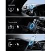 imageLISEN for iPhone 16 MagSafe Car Mount Quick Install Magnetic Car Phone Holder Vent Jeep Truck Accessories Gifts for Men Women Him Her Fit for iPhone 16 ProPro Max 15 14 13 12 Samsung Edge S25Silver