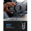 imageLISEN for iPhone 16 MagSafe Car Mount Quick Install Magnetic Car Phone Holder Vent Jeep Truck Accessories Gifts for Men Women Him Her Fit for iPhone 16 ProPro Max 15 14 13 12 Samsung Edge S25Black
