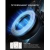 imageLISEN for iPhone 16 MagSafe Car Mount Quick Install Magnetic Car Phone Holder Vent Jeep Truck Accessories Gifts for Men Women Him Her Fit for iPhone 16 ProPro Max 15 14 13 12 Samsung Edge S25Black