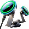 imageLISEN 15W Tesla for Magsafe Car Mount Charger for iPhone 16 PRP Max Holder for Car Wireless Charger All Metal Tesla Model 3 Y X S 2024 Accessories Fit iPhone 16 Pro Max15 Plus 14 13 12 MagSafe Case