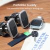 imageLISEN 2 Pack Magnet for Phone Car Mount Magnetic Phone Holder for Your Car Vent 6 Military Magnets Vent Cell Phone Holder Mount for Car Plate Fit All iPhone 16151413 Pro Max Plus Samsung S25Sliver