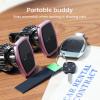 imageLISEN 2 Pack Magnet for Phone Car Mount Magnetic Phone Holder for Your Car Vent 6 Military Magnets Vent Cell Phone Holder Mount for Car Plate Fit All iPhone 16151413 Pro Max Plus Samsung S25Pink