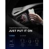 imageLISEN 2 Pack Magnet for Phone Car Mount Magnetic Phone Holder for Your Car Vent 6 Military Magnets Vent Cell Phone Holder Mount for Car Plate Fit All iPhone 16151413 Pro Max Plus Samsung S25Red